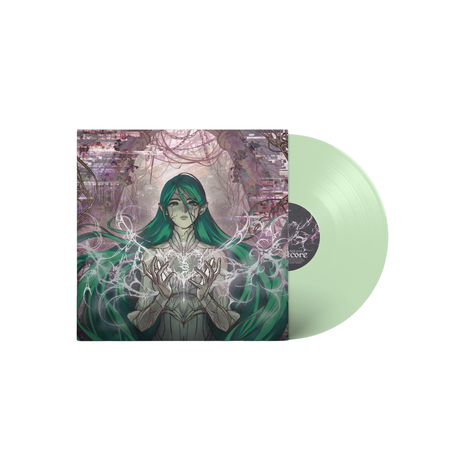 Au/Ra - heartcore Glow In The Dark Vinyl