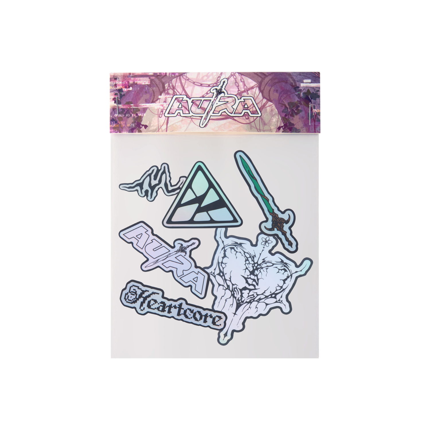 Au/Ra - heartcore Sticker Pack