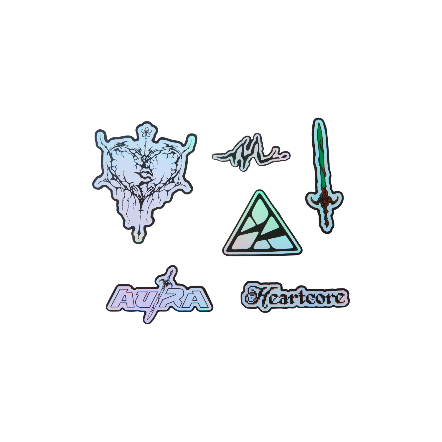 Au/Ra - heartcore Sticker Pack