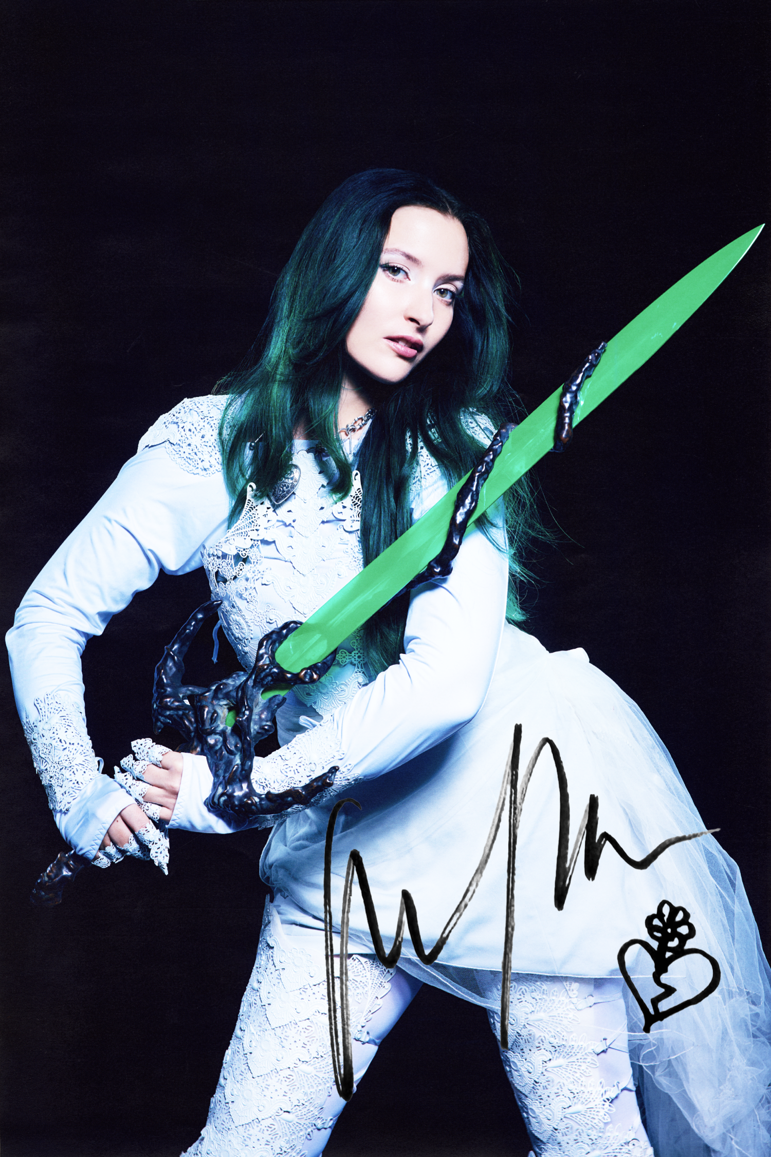 Au/Ra - Au/Ra- heartcore Signed Art Card