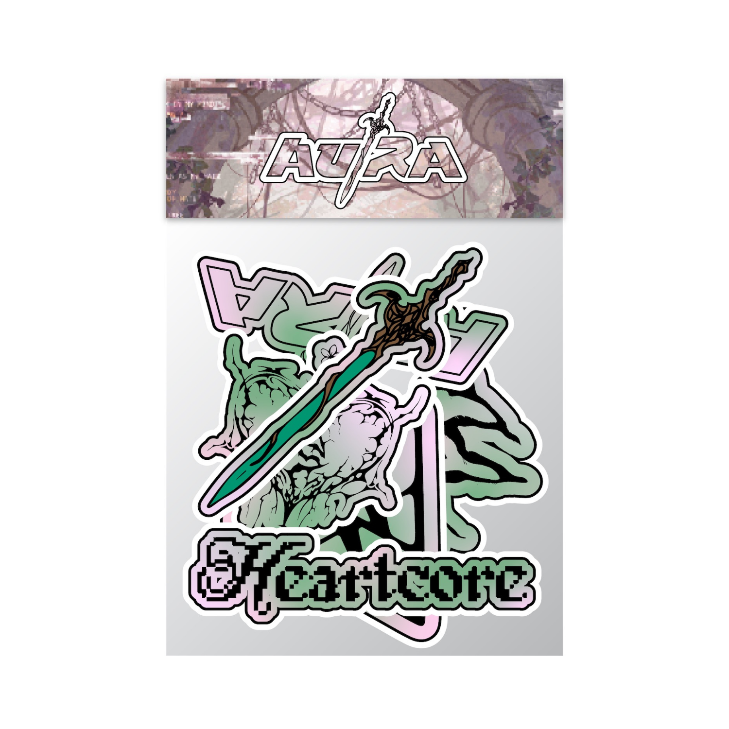 Au/Ra - heartcore Sticker Pack